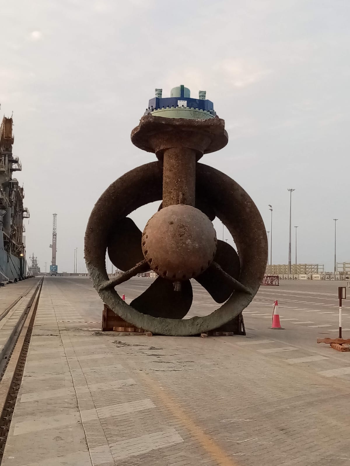 Recovered rig thruster