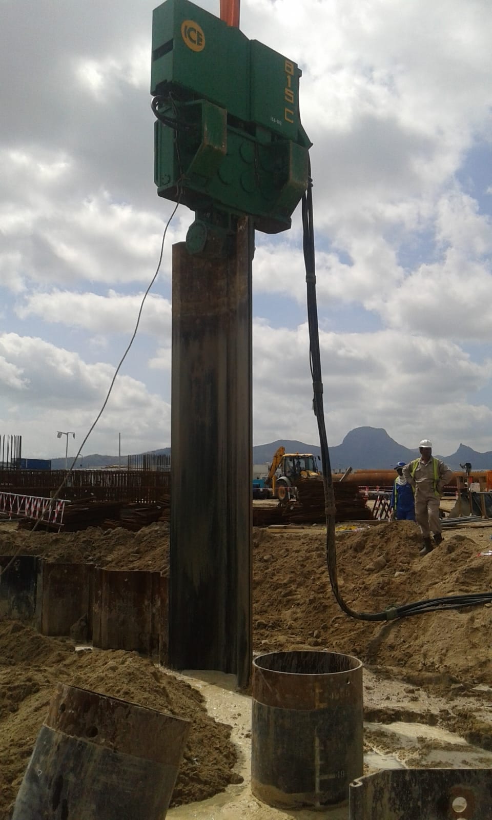 Sheet pile installation