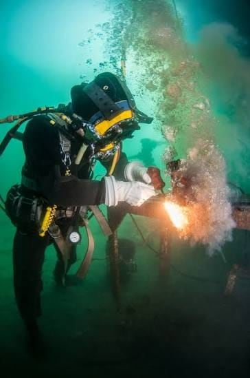 Underwater welding