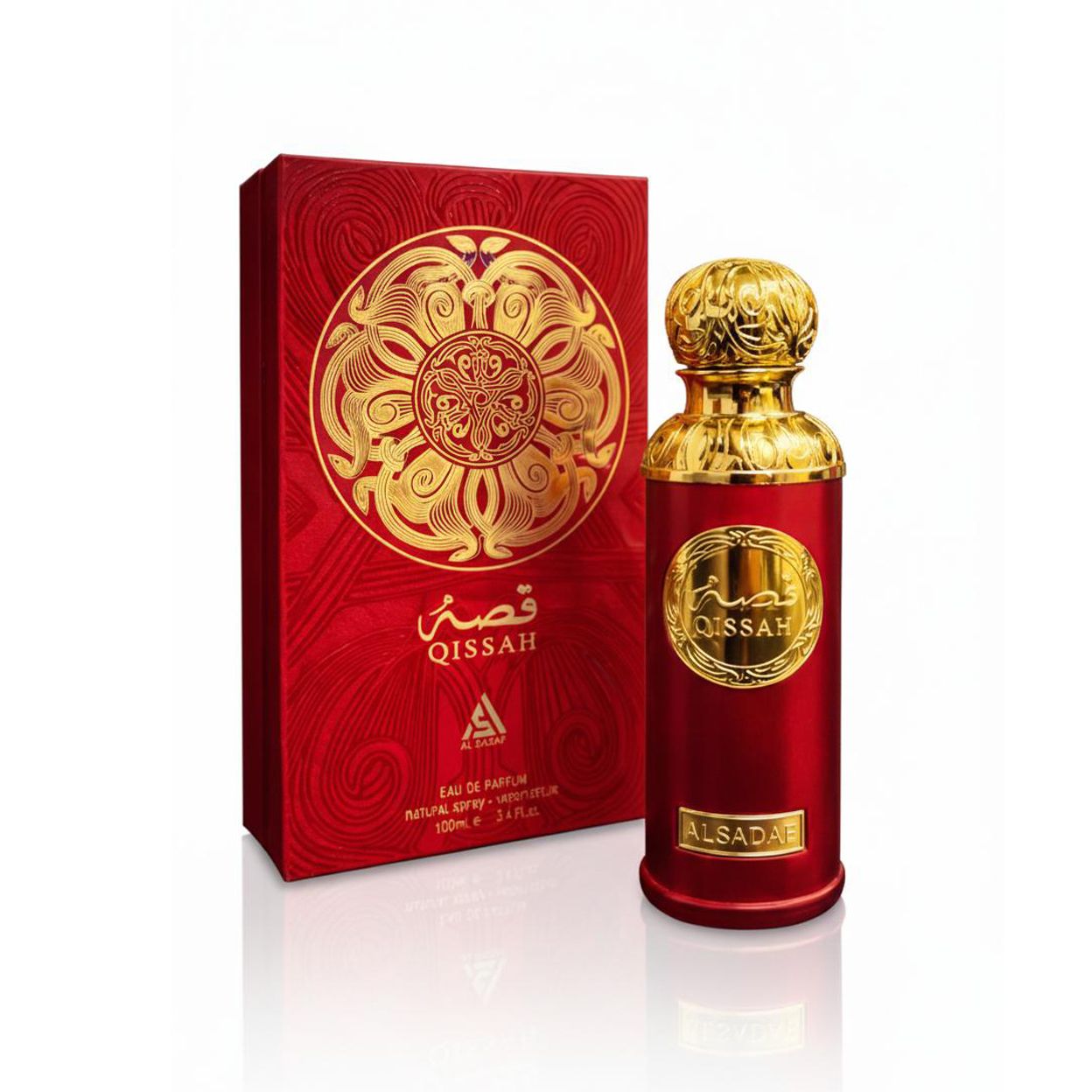 Qissah (Red) Al Sadaf Eau De Parfum (Unisex) – 100ml