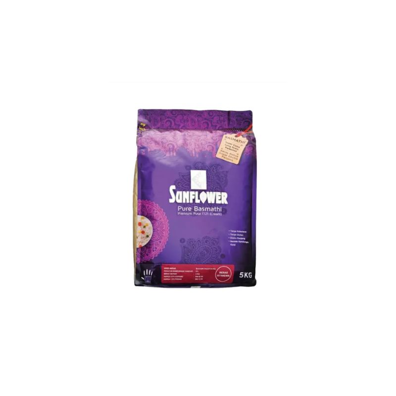 BERAS SUNFLOWER PUSA 1121 CREAM 5KG