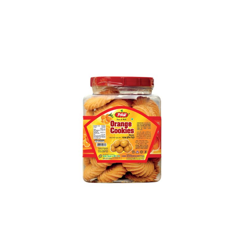 PAW ORANGE COOKIES