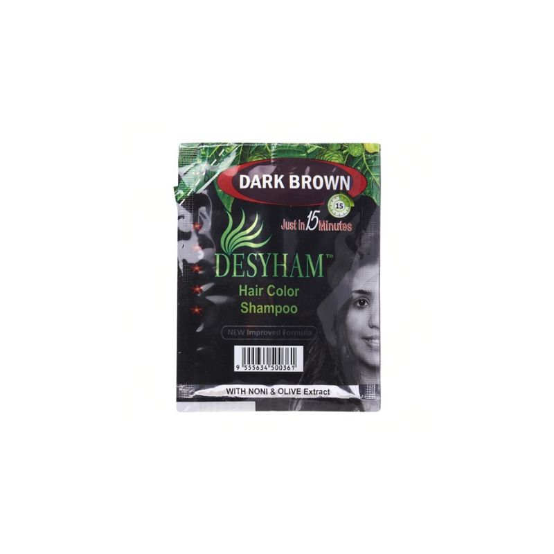 DESYHAM H/DARKENING SHAMPOO (DARK BROWN)