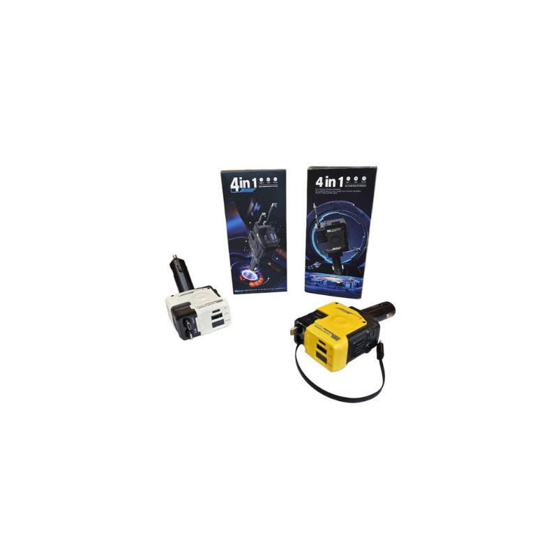 FFT 4-IN-1 CAR CHARGER FAST CAR CHARGER