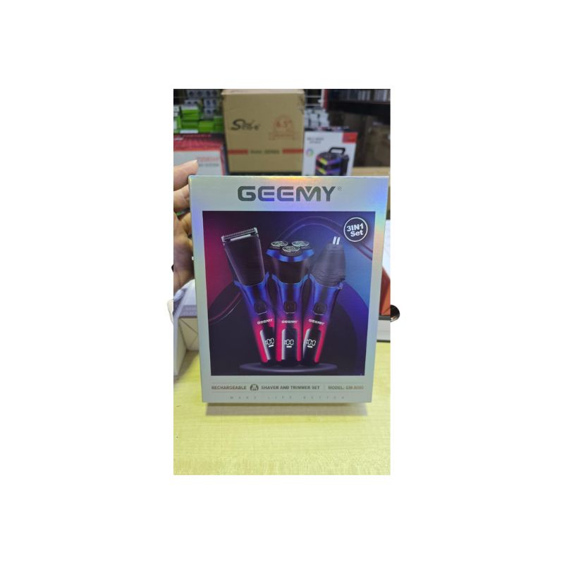 GEEMY GM-8090 3-IN-1 GROOMING KIT