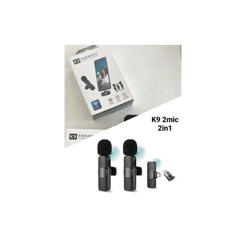 K9 2-IN-1 WIRELESS MICROPHONE – 2 MIC SET
