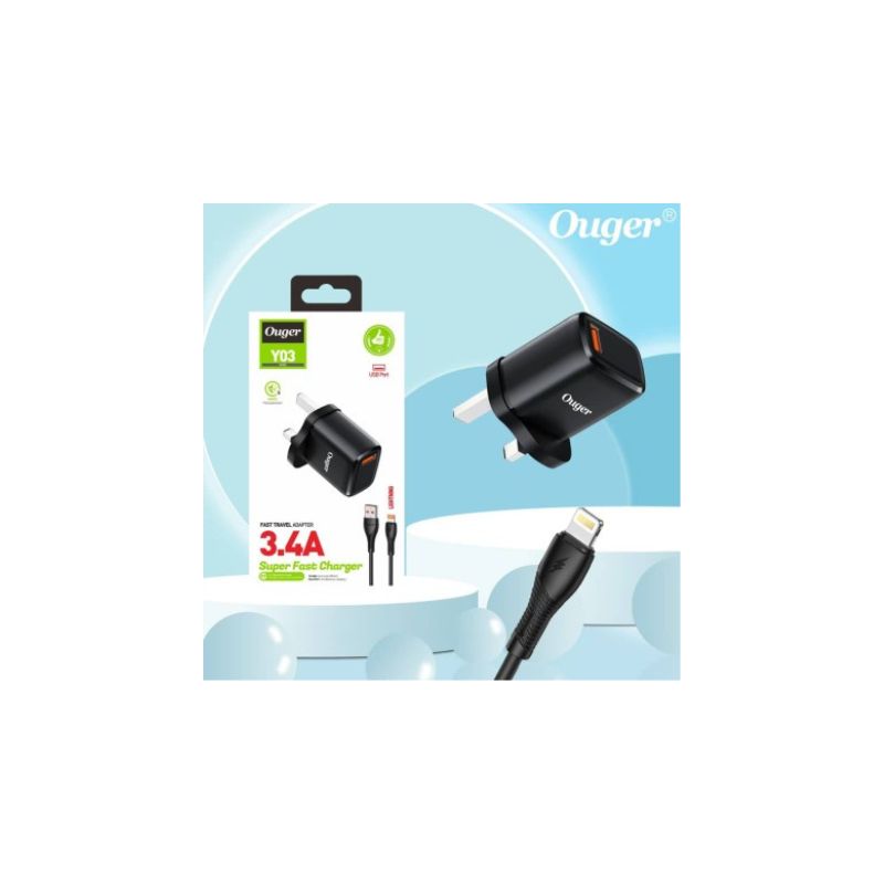 OUGER Y03 SUPER FAST CHARGER 3.4A
