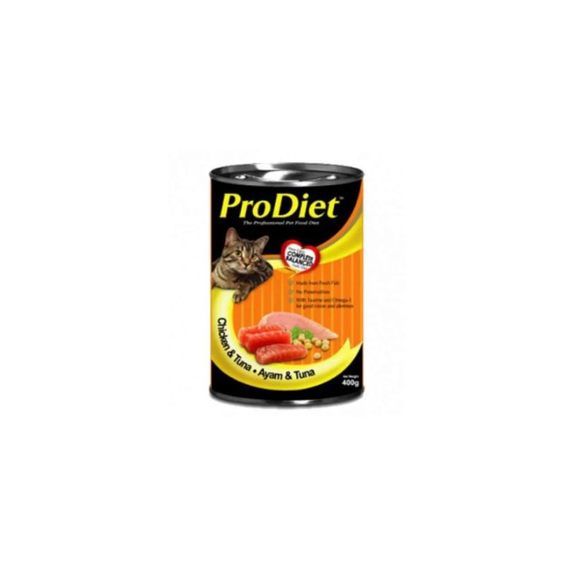 PRODIET CHICKEN & TUNA 400G
