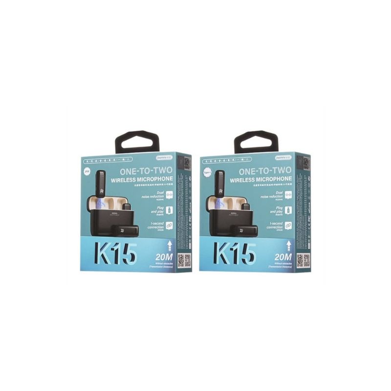 REMAX MICROPHONE K15 WIRELESS MICROPHONE