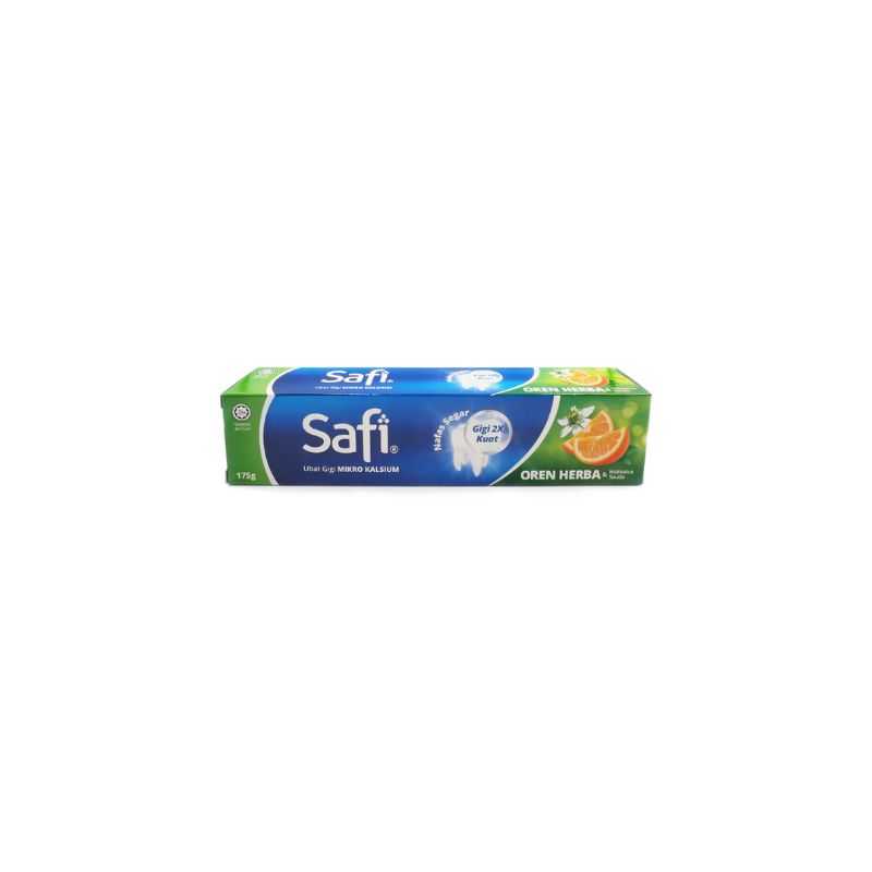SAFI UBAT GIGI MIKRO KALSIUM OREN HERBA