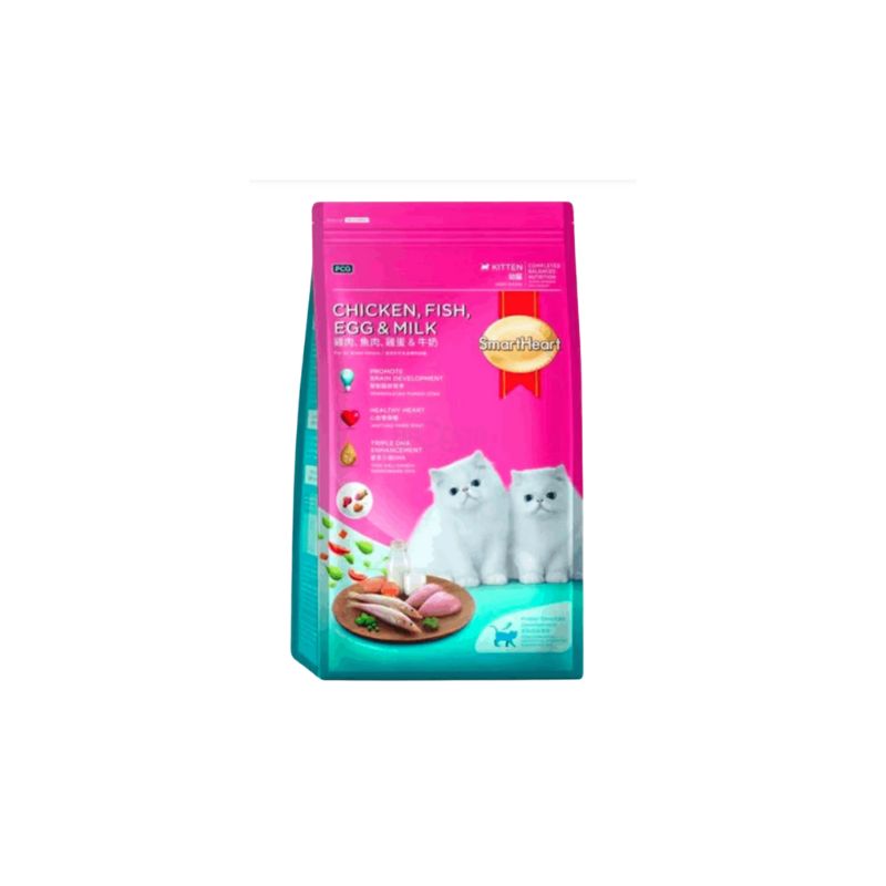 SMARTHEART KITTEN CHIC,EGG,MILK 1.1KG