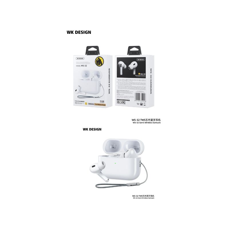 WEKOME WS-32 GEN5 KINKONG SERIES WIRELESS EARBUDS