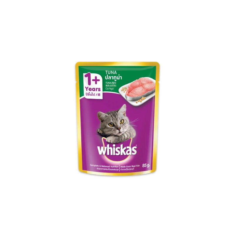 WHISKAS POUCH TUNA 80G