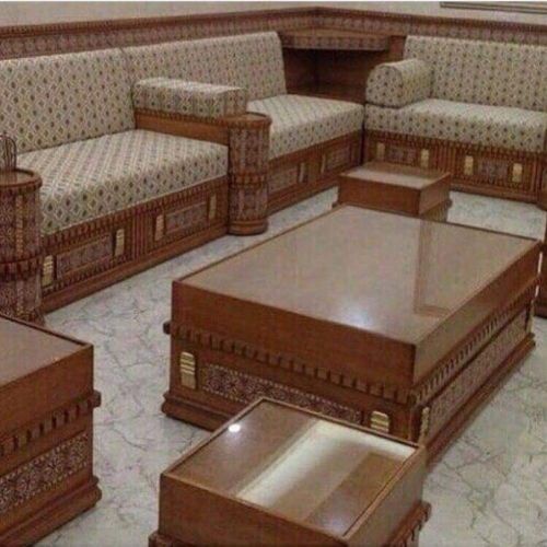 Wooden Design Arabic Majlis – Design 2