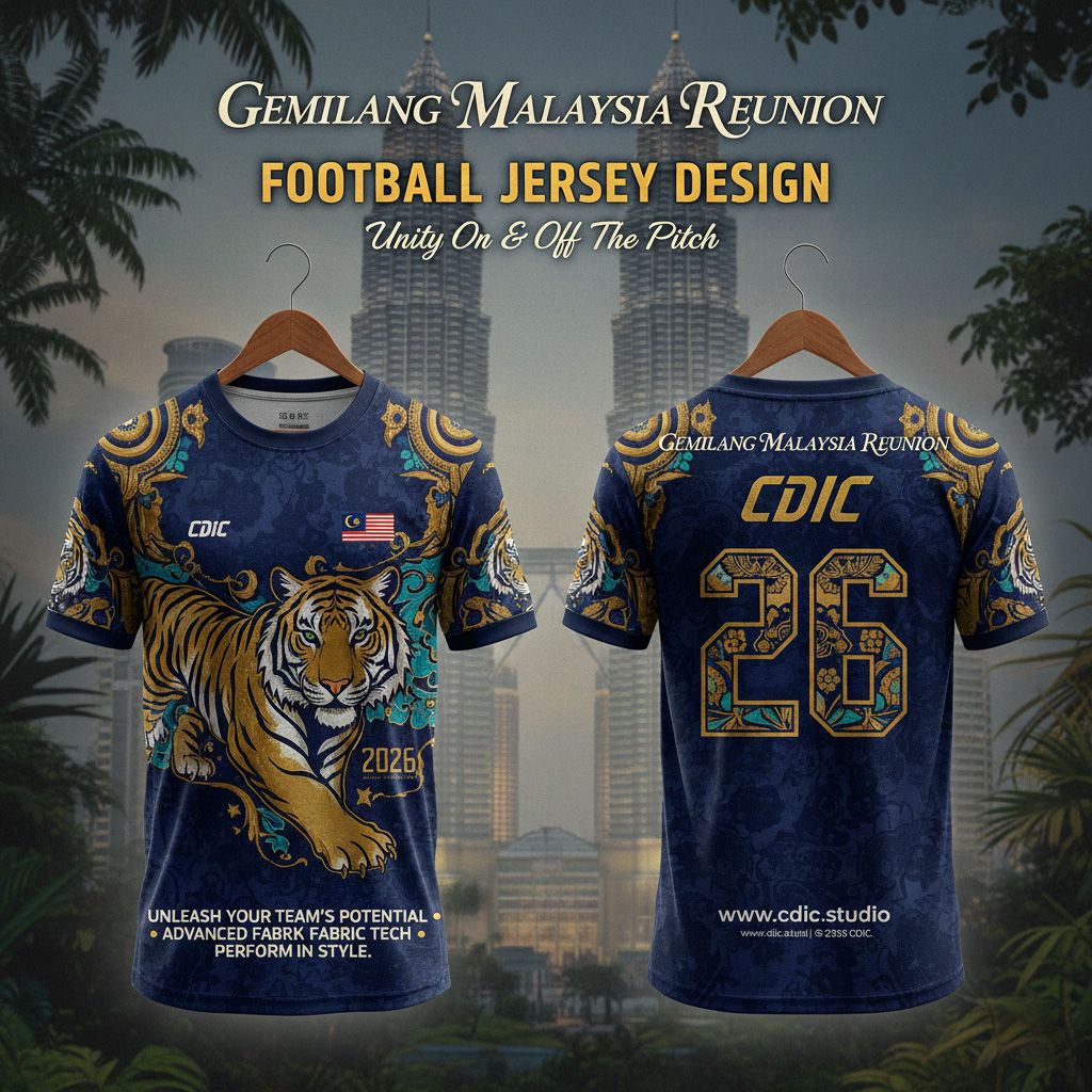 Reunion Jersey Design Service – Custom Athletic & Commemorative Sportswear Design 89-96 | CDIC.Studio