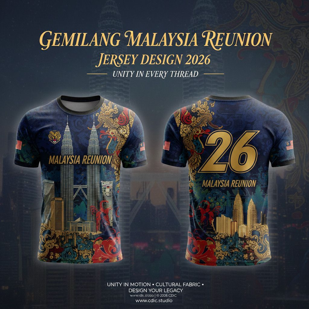 Reunion Jersey Design Service – Custom Athletic & Commemorative Sportswear Design 81-88 | CDIC.Studio