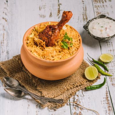 Chicken Mixed Hyderabadi Biryani