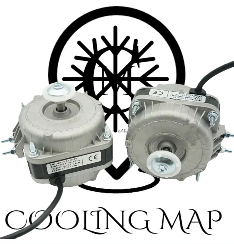 Condenser Fan Motor 10w 220v 50-60Hz China. دينمو ثلاجه