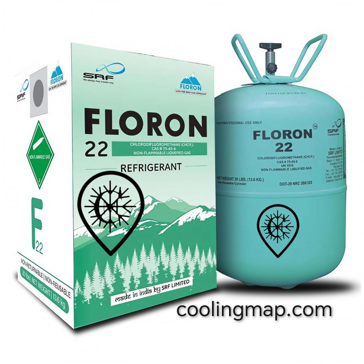 FLORON R22a Refrigerant Gas (India) فريون هندي