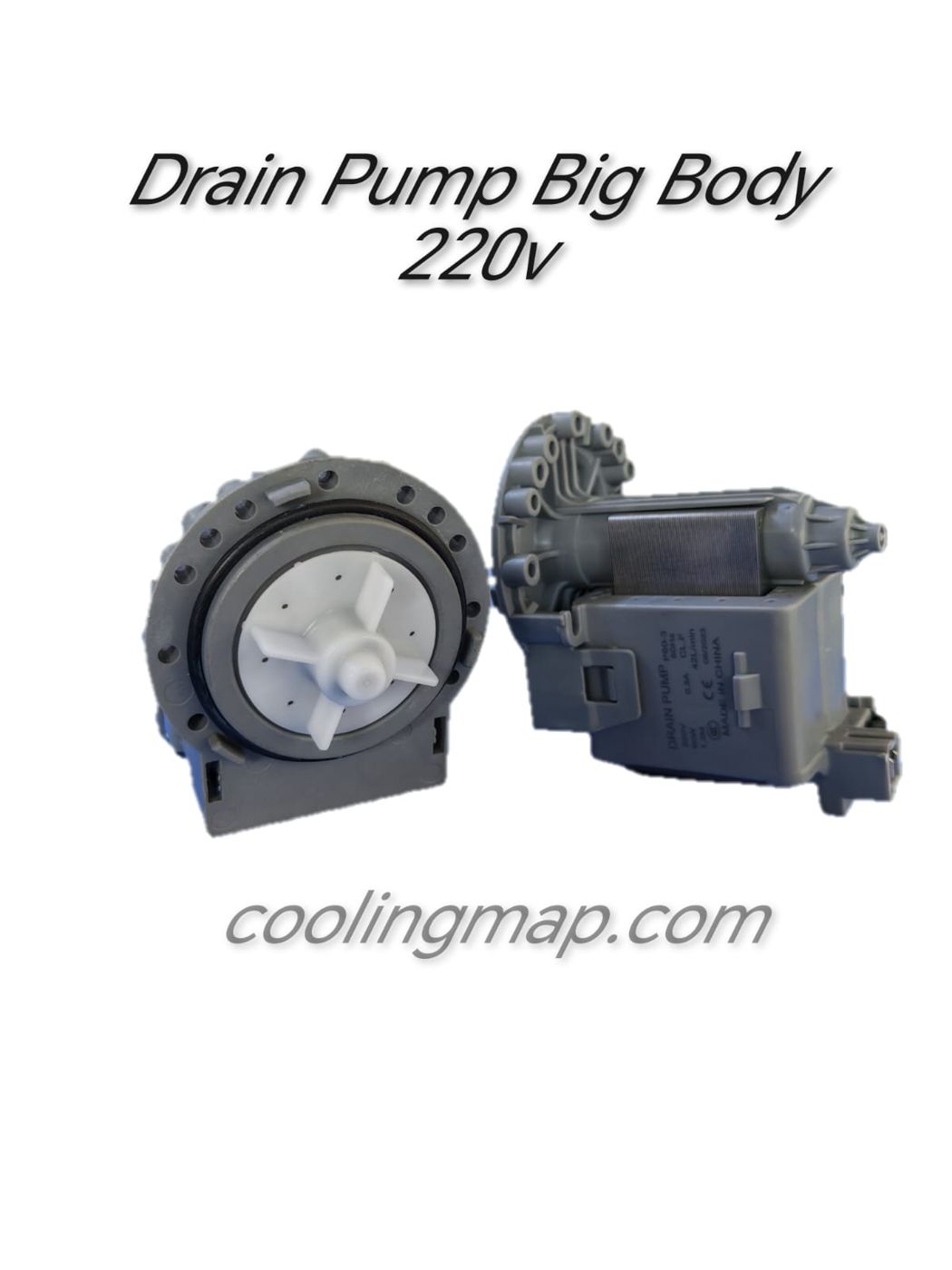 Automatic Washing Machine Drain Pump (Big Body - 220V) / طرمبه مويه اوتوماتيك غساله