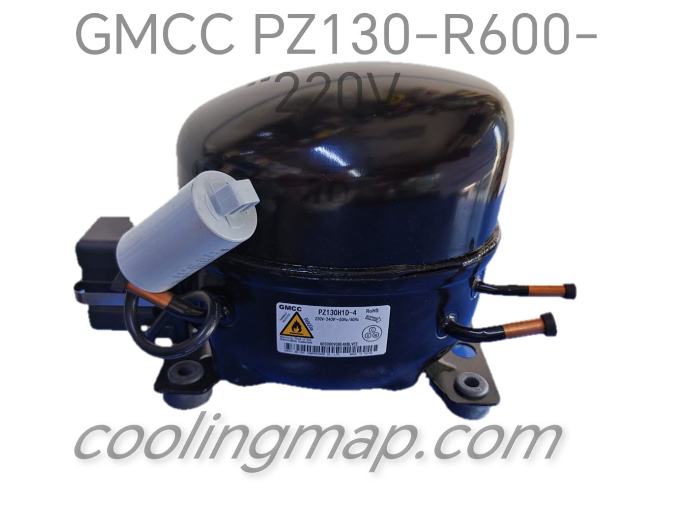 GMCC PZ130H1D-4 1/3HP-R600a-220v Refrigerator Compressor - كمبروسر ثلاجا
