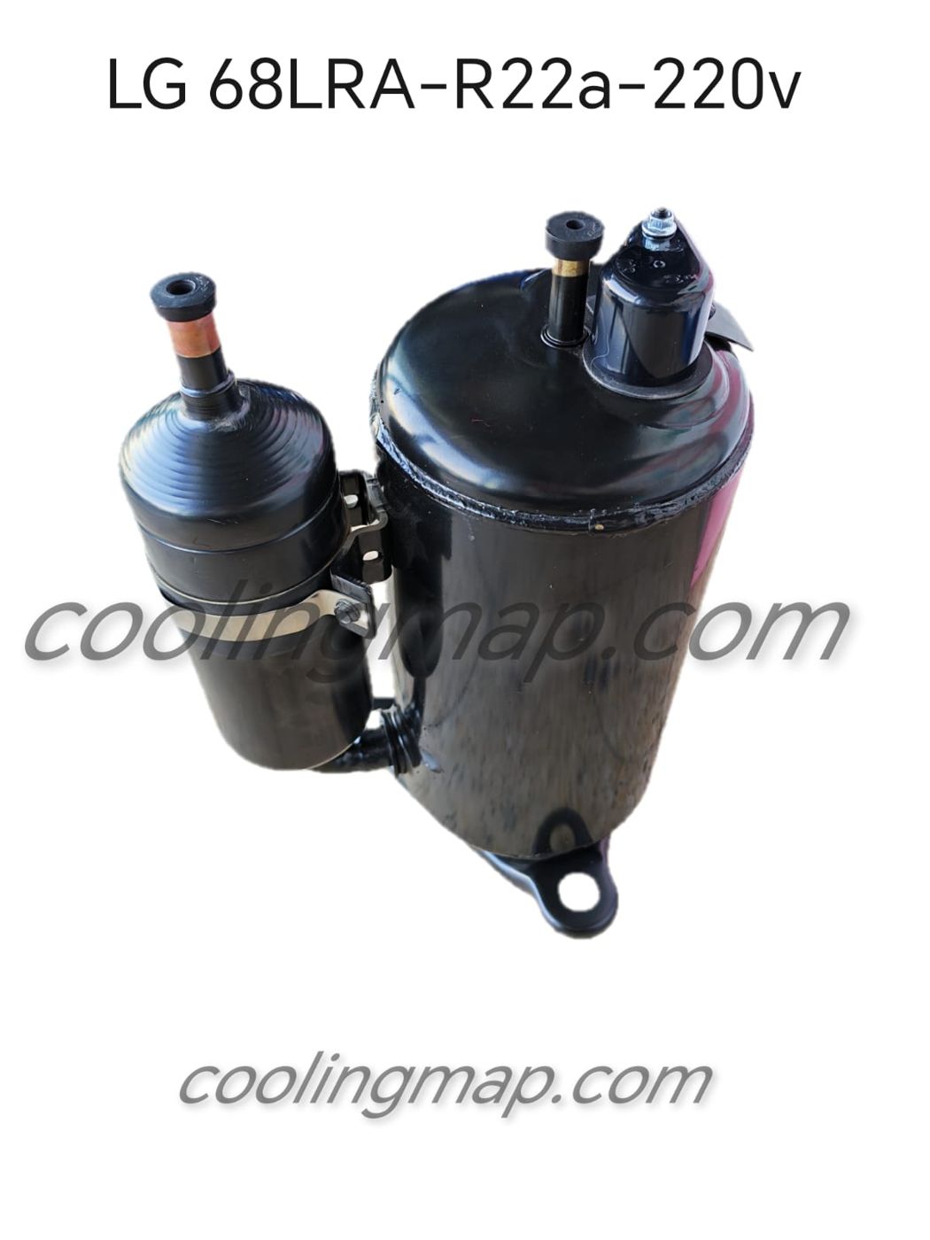24000BTU LG QP325KCA Rotary Compressor 1PH-LRA 68-R22a Frequency 60 Hz, Voltage 208-230V / كبروسر LG راوتري