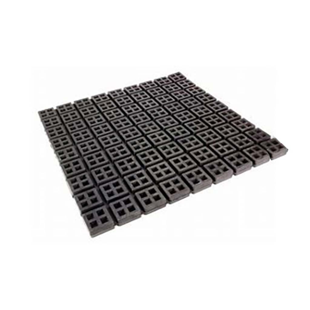 Rubber Pads Anti Vibration. 46cm x 46cm x 2cm