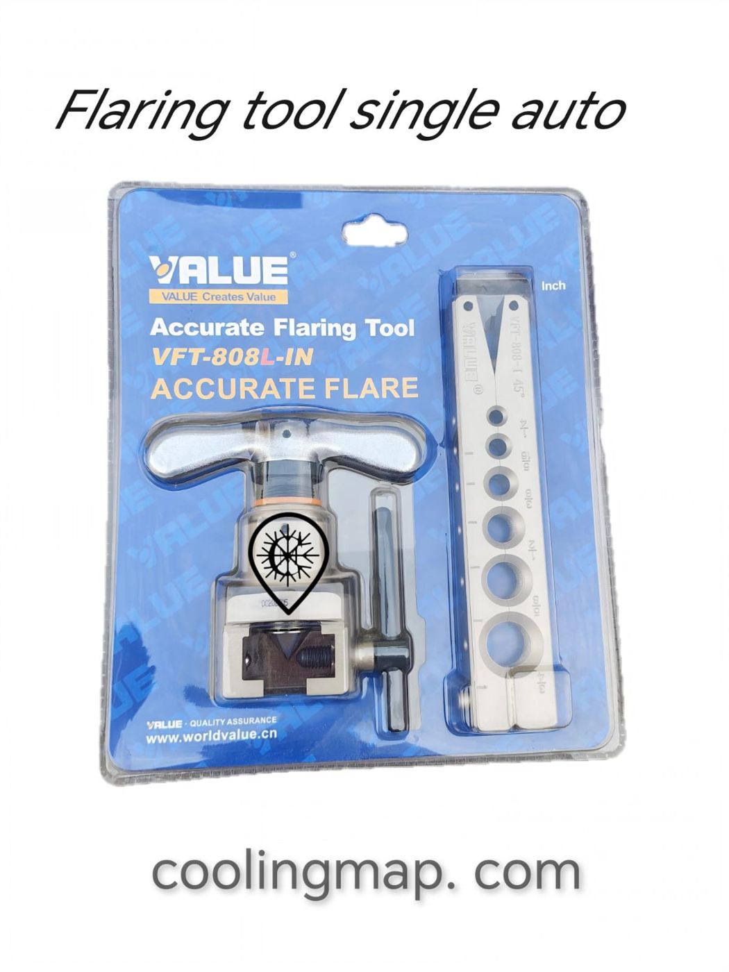 VALUE VFT-808L-IN Eccentric Flaring Tool Set