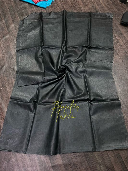 Bhagalpuri Pure Tussar Tussar Paper Silk Saree