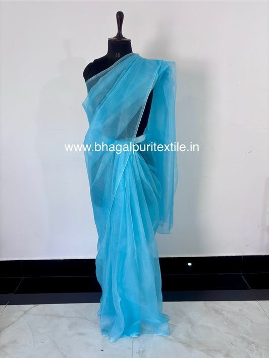 Hawa-e-Noor Organza Saree With Running Blouse 1 m