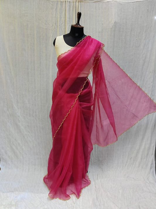 Pure Organza Silk Saree