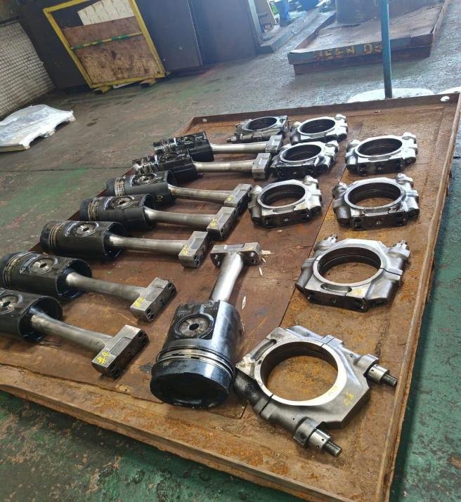 Marine Charge engine work