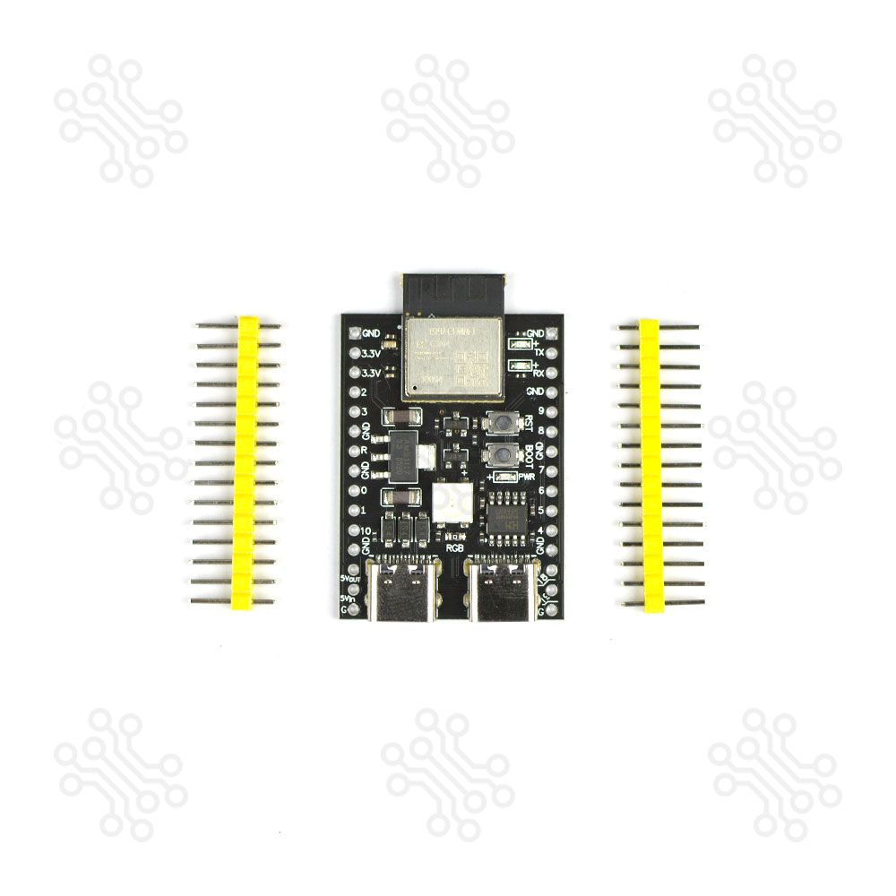 ESP32 C3 DevKitM1 Development Board with Dual USB Type C WiFi and Bluetooth