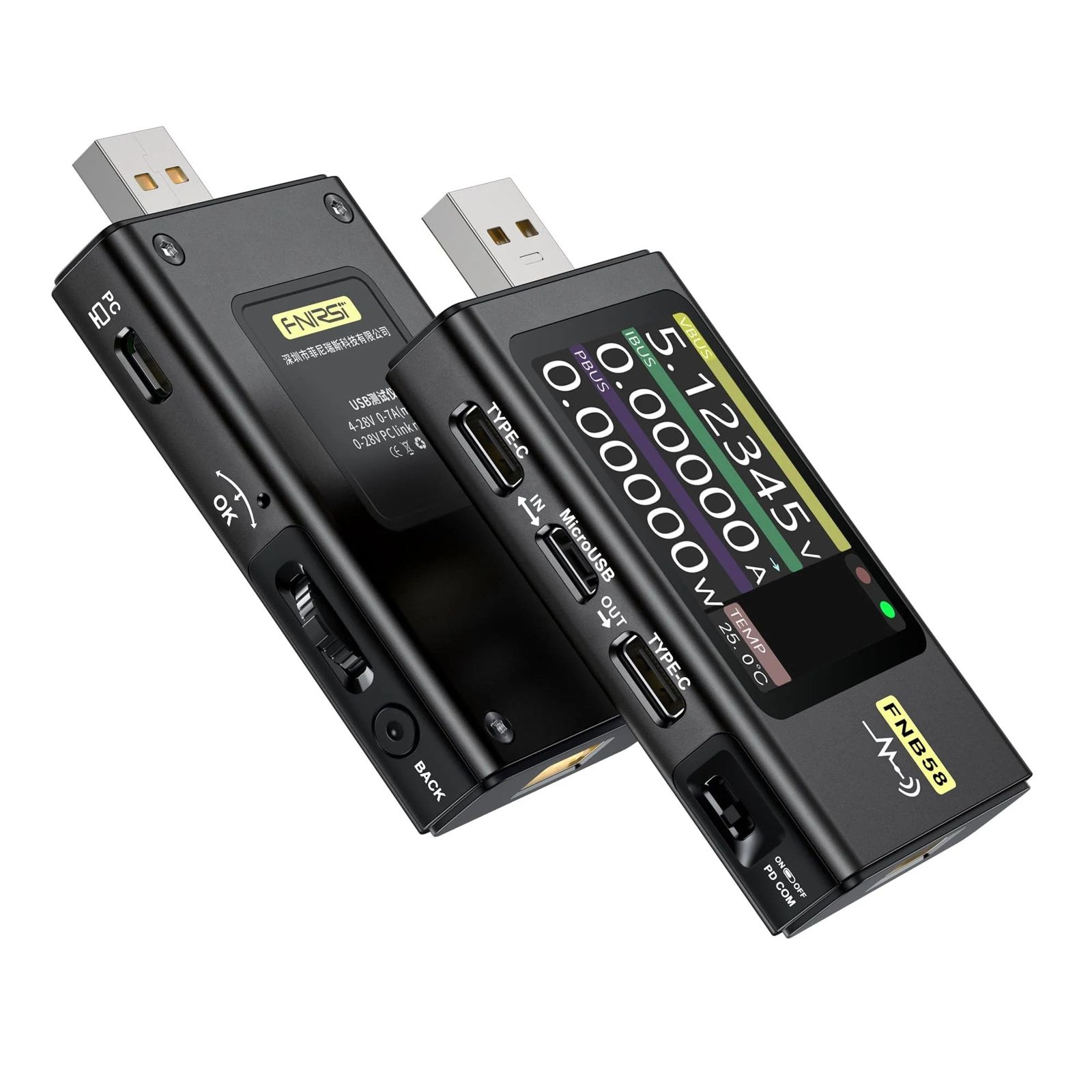 FNIRSI USB Fast Charge Tester FNB58