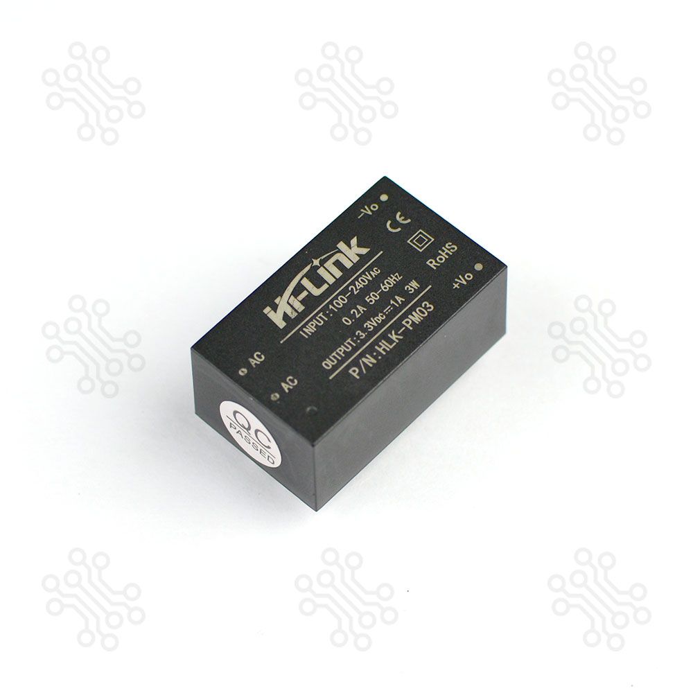 Hi Link HLK PM03 AC DC 220V to 3.3V Step Down Power Supply Module Converter