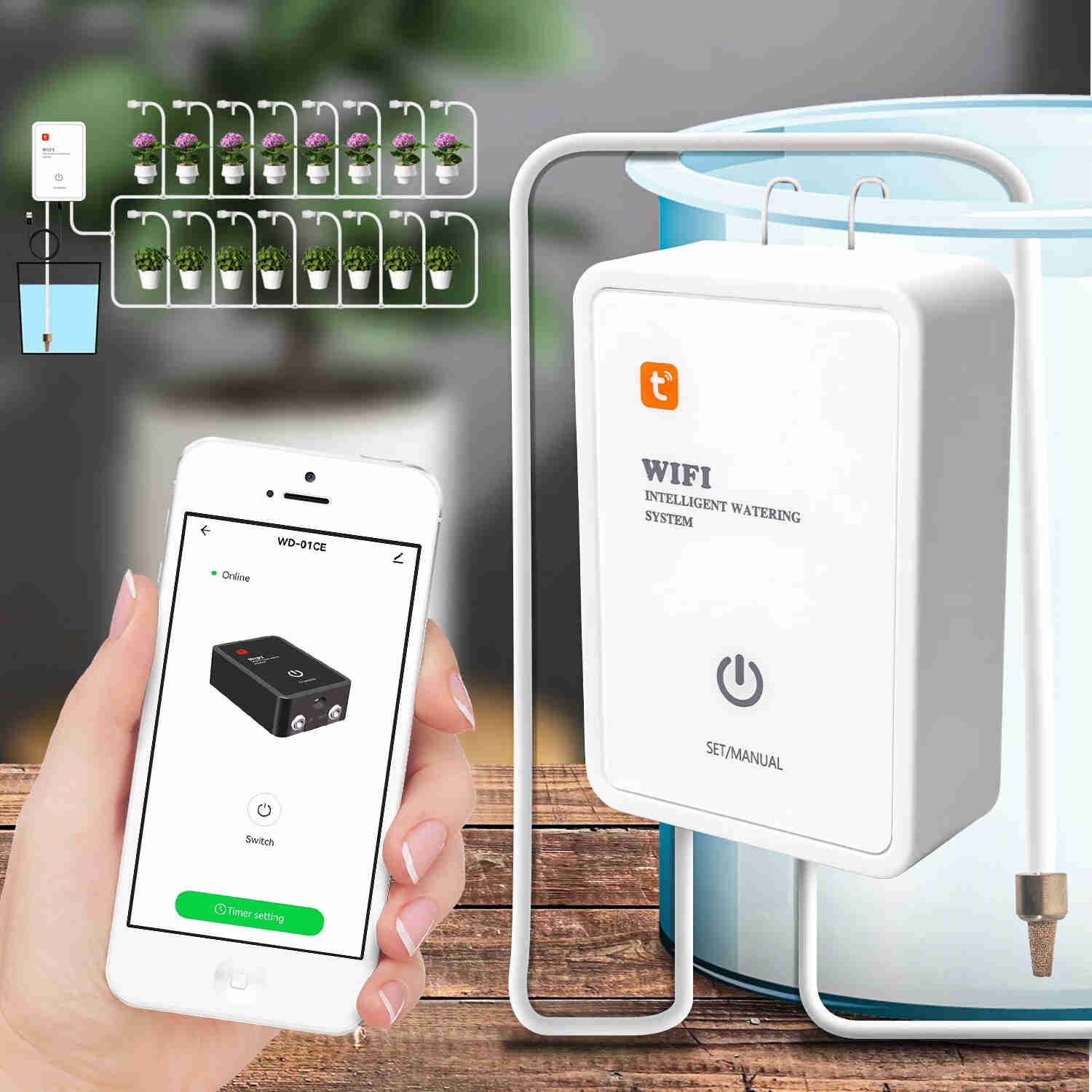 Tuya WIFI Smart Watering Device 16 Irrigation of Garden and Plants
