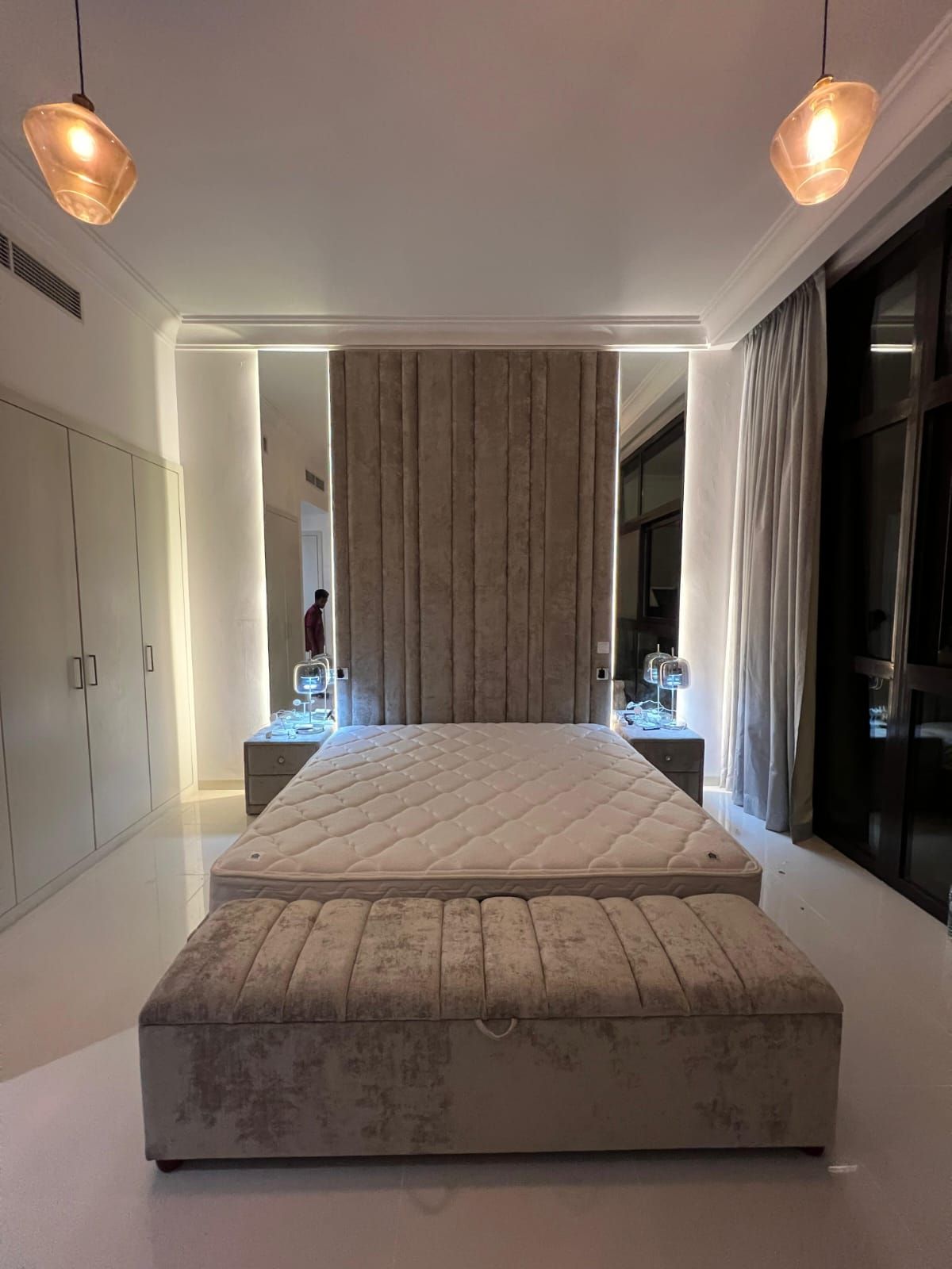 Upholstered Wall Headboard