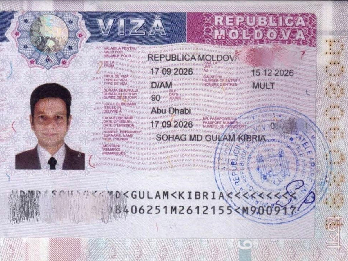 Moldova Work Visa (D)