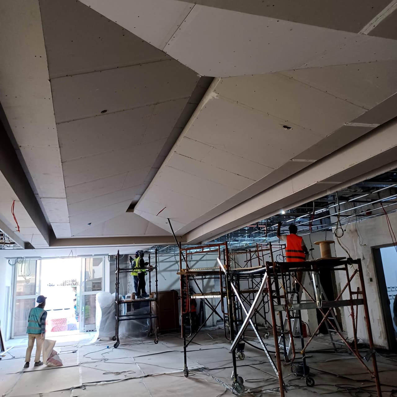 Board ceiling