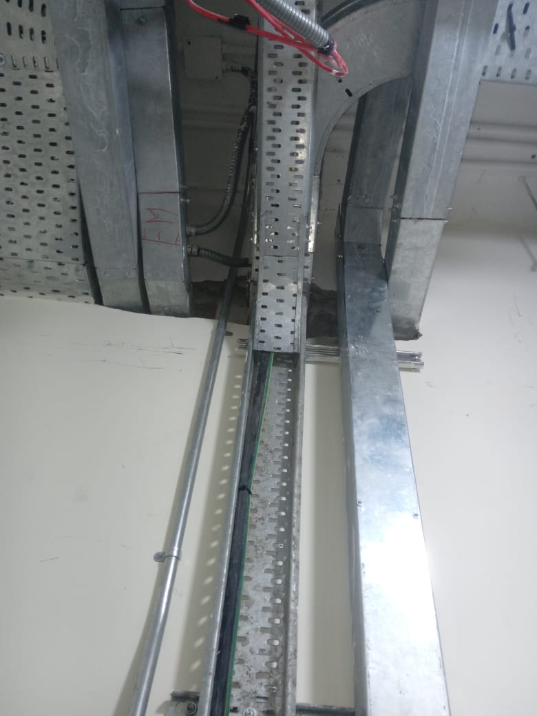 cable trunking vertical riser