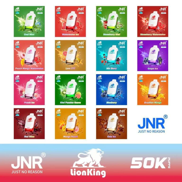 JNR Lion King 50000 Puffs 50mg Disposable Vape