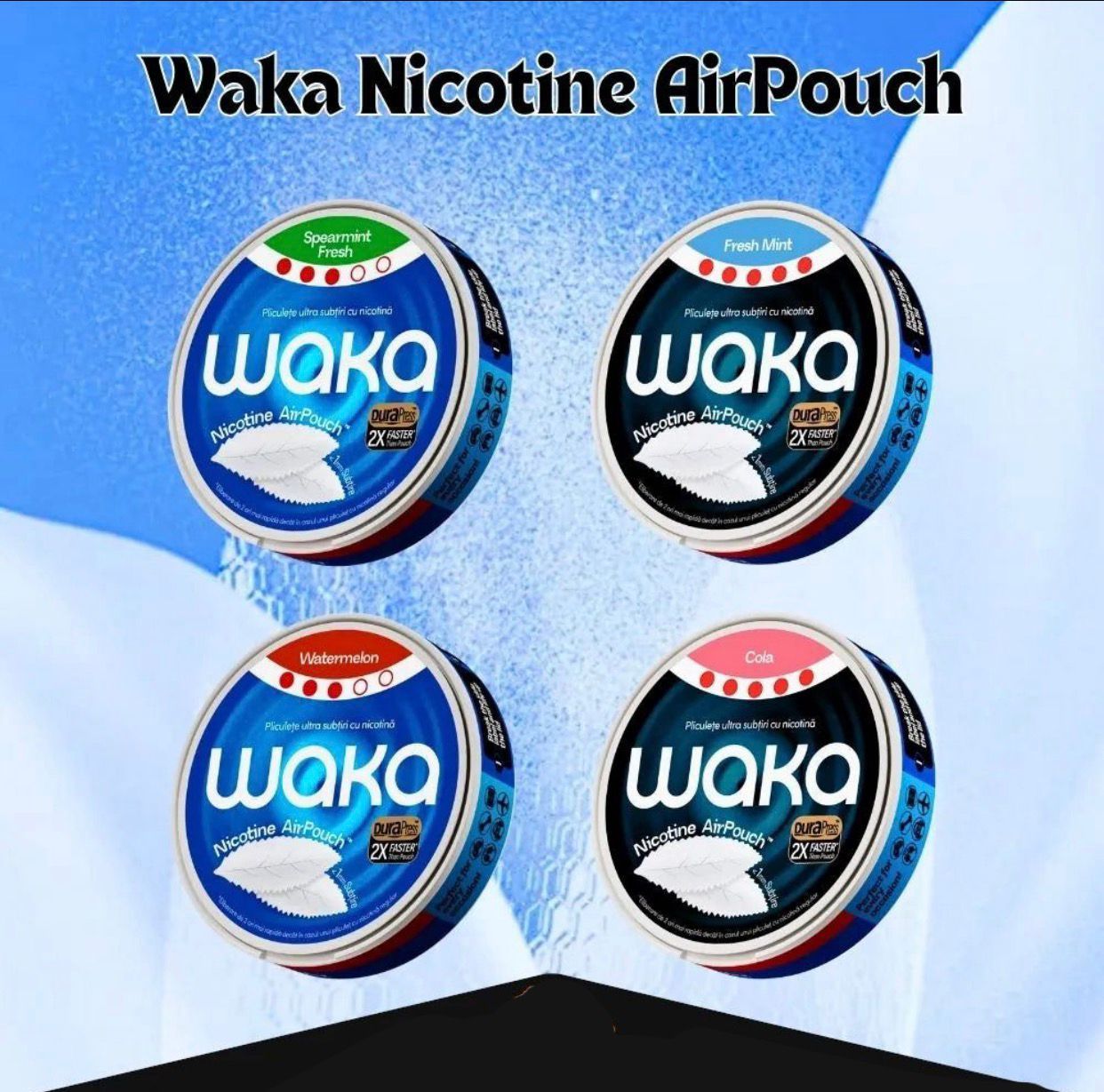 Waka Nicotine Air Pouches