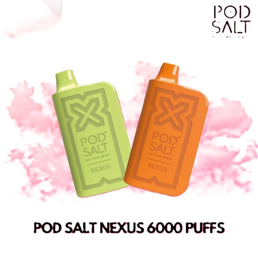 Podsalt Nexus 6000 Puffs 20mg Disposable Vape