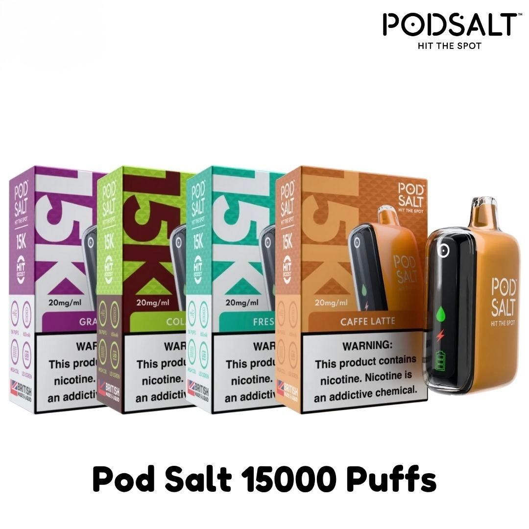 Podsalt 15000 Puffs Disposable Vape 20mg