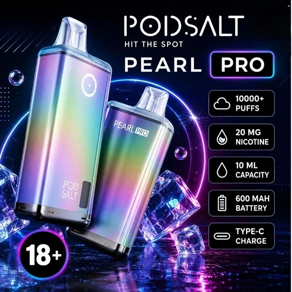 Podsalt Pearl Pro 10000 Puff 20mg Disposable Vape