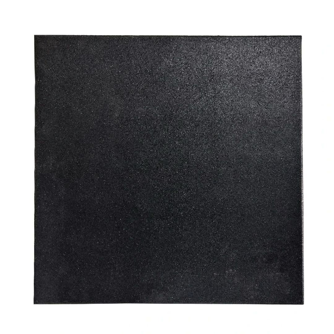 Rubber Gym Flooring - Full Black