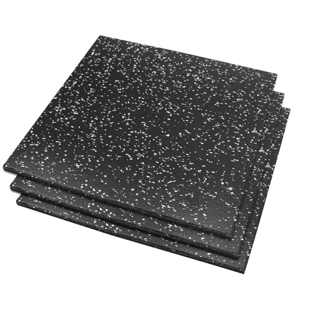 Rubber Gym Flooring - White Flicks