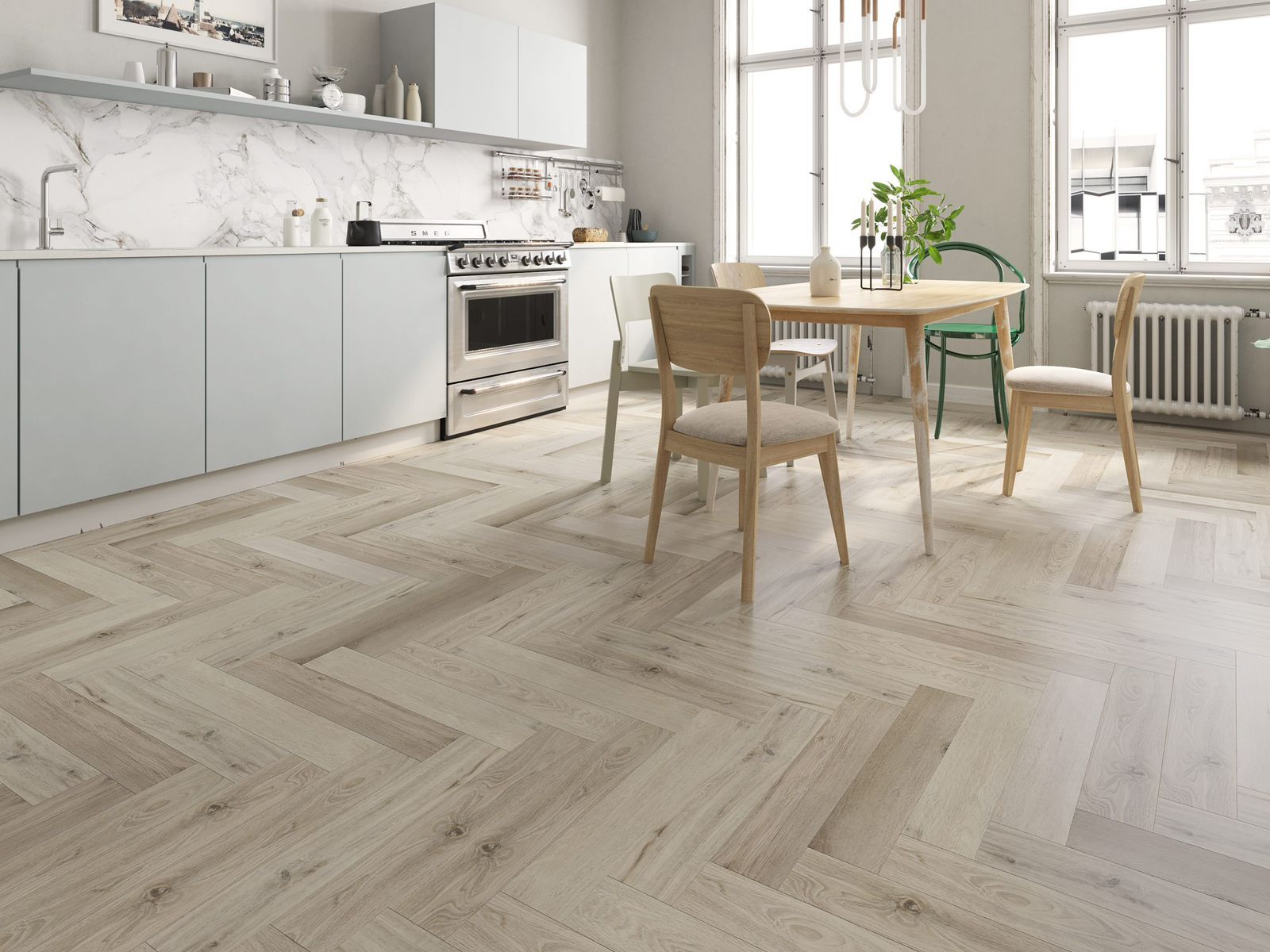 Waterproof Herringbone Flooring – Design 3