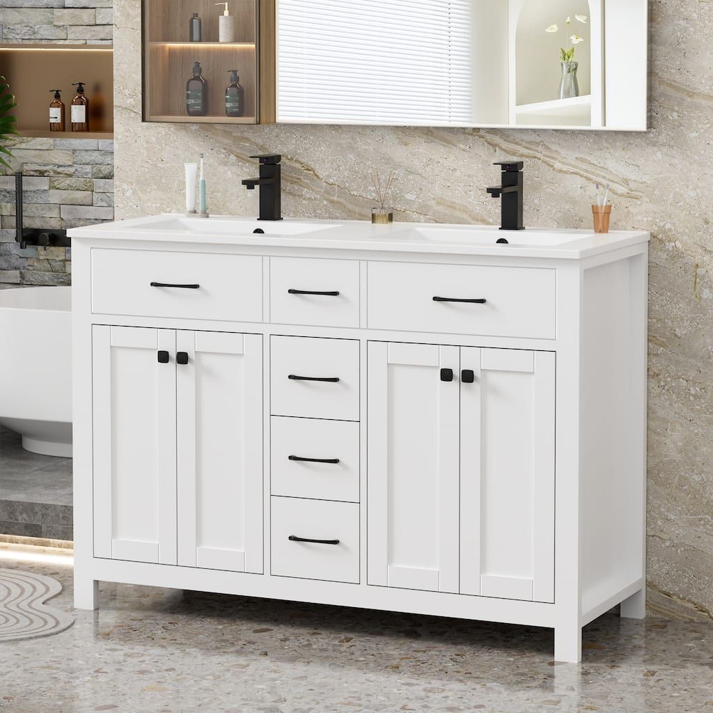 Bathroom Vanity with Sink & Faucet